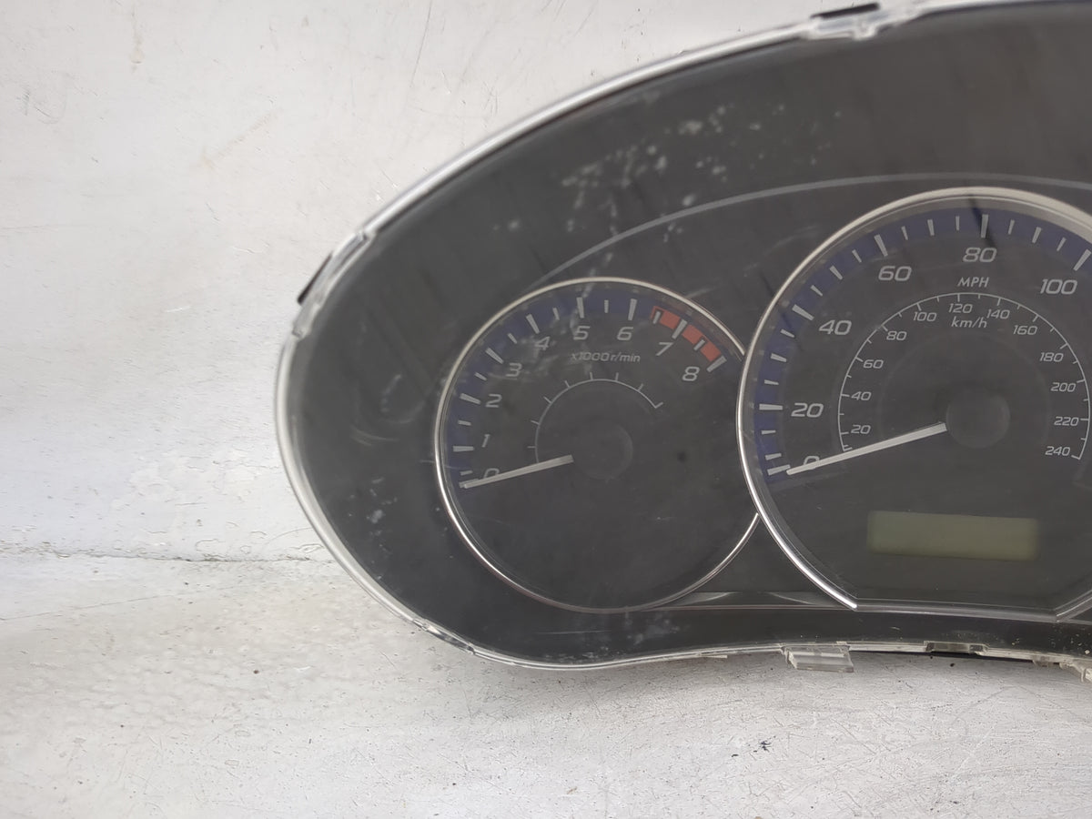 2011 Subaru Forester Instrument Cluster Speedometer Gauges Miles:190K Fits OEM Used Auto Parts - Oemusedautoparts1.com