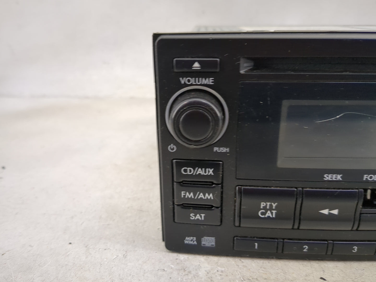 2011 Subaru Forester Radio AM FM Cd Player Receiver Replacement Fits OEM Used Auto Parts - Oemusedautoparts1.com