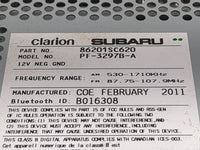 2011 Subaru Forester Radio AM FM Cd Player Receiver Replacement Fits OEM Used Auto Parts - Oemusedautoparts1.com