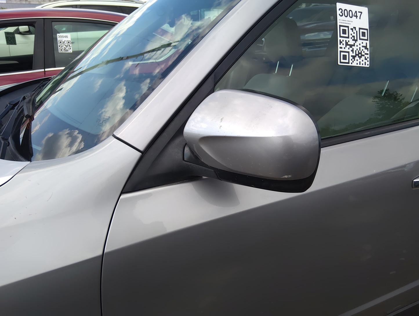 2011 Subaru Forester Driver Side View Mirror - Left Door Mirror OEM Used - Oemusedautoparts1.com