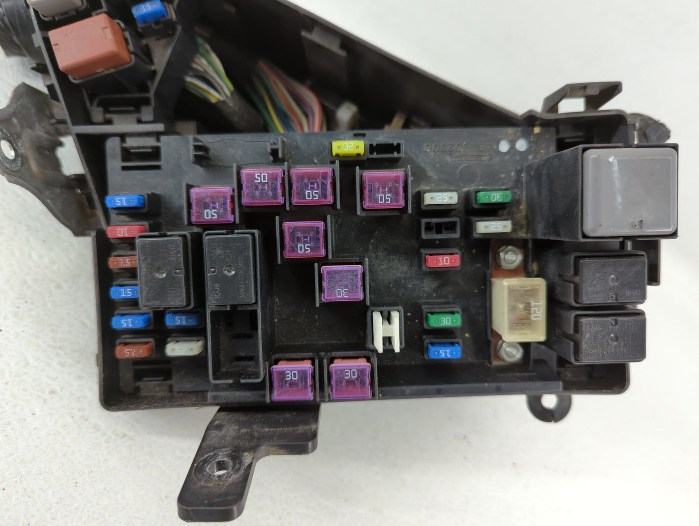 2009 Subaru Forester Fusebox Fuse Box Panel Relay Module P/N:MB502096B MB100200B Fits Fits 2008 2010 2011 OEM Used Auto Part