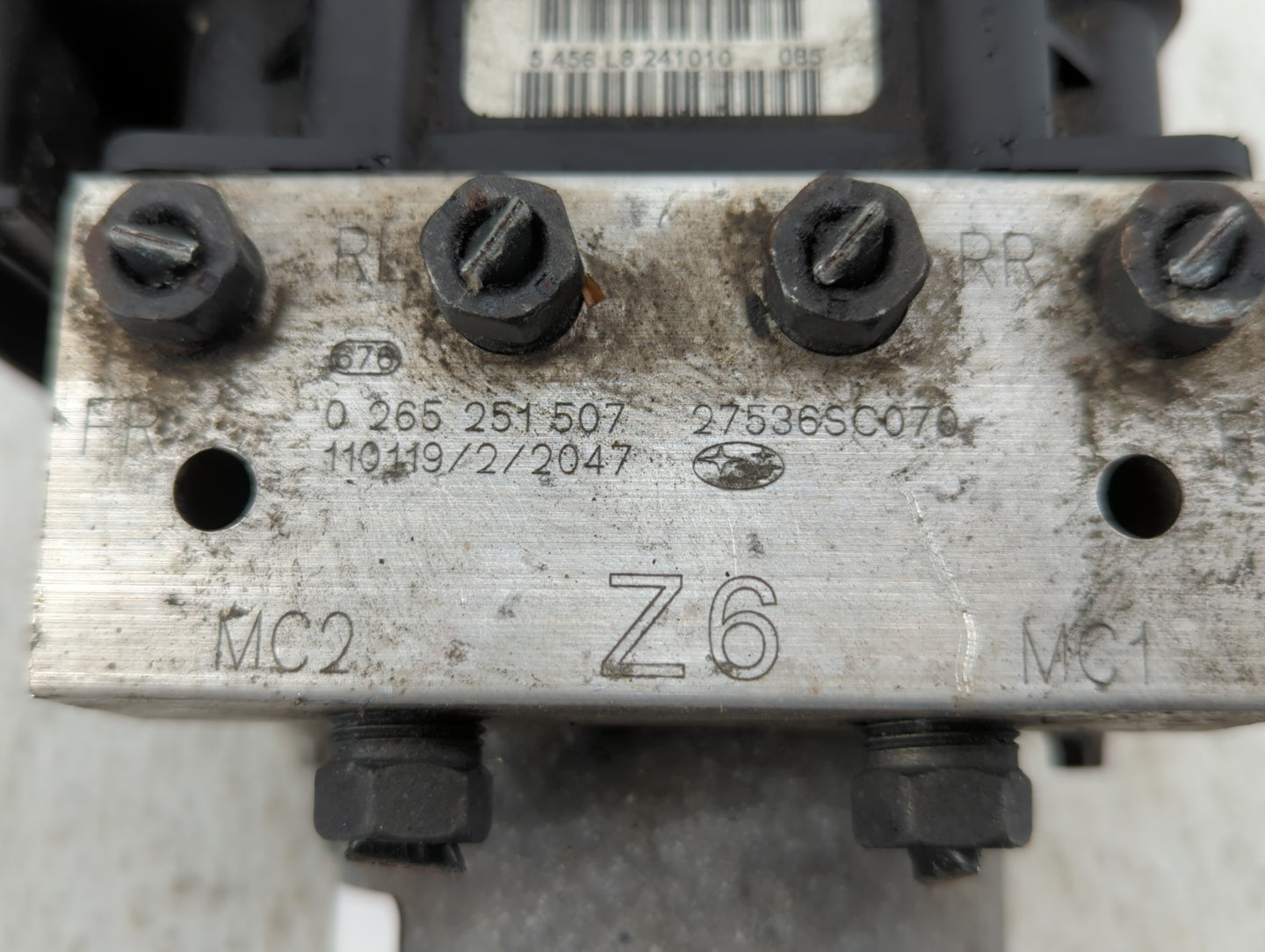 2011 Subaru Forester ABS Pump Control Module Replacement P/N:27536SC070 Fits OEM Used Auto Parts - Oemusedautoparts1.com