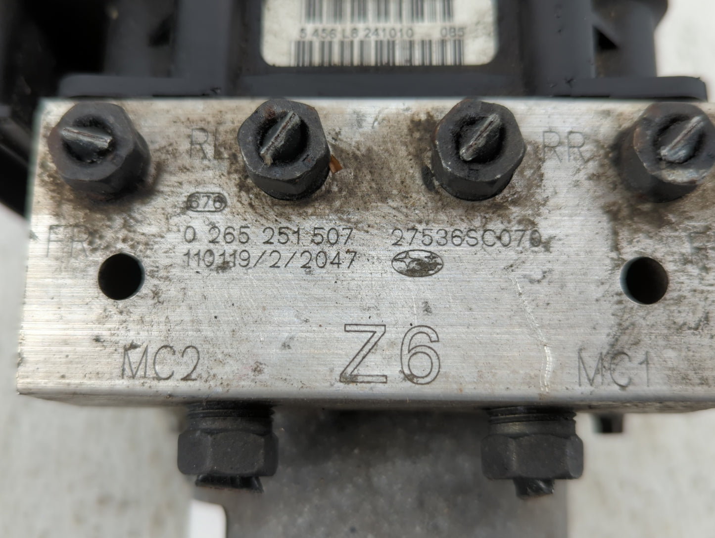 2011 Subaru Forester ABS Pump Control Module Replacement P/N:27536SC070 Fits OEM Used Auto Parts - Oemusedautoparts1.com
