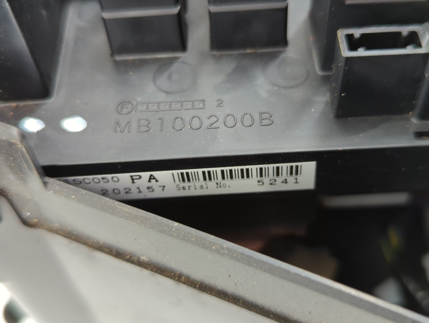 2010-2013 Subaru Forester Fusebox Fuse Box Panel Relay Module P/N:MB100200B Fits Fits 2010 2011 2012 2013 OEM Used Auto Part