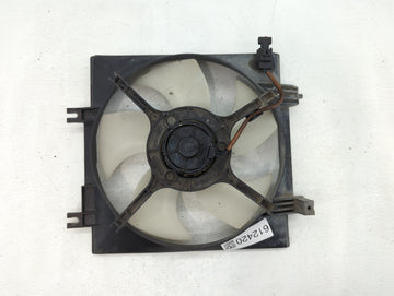 Subaru Forester Left Radiator Fan Motor Assembly Cream - Oemusedautoparts1.com