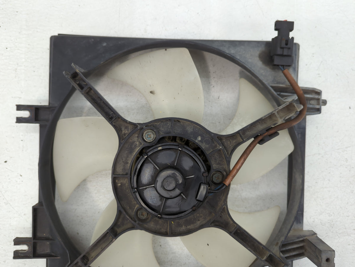Subaru Forester Left Radiator Fan Motor Assembly Cream 612420 - Oemusedautoparts1.com