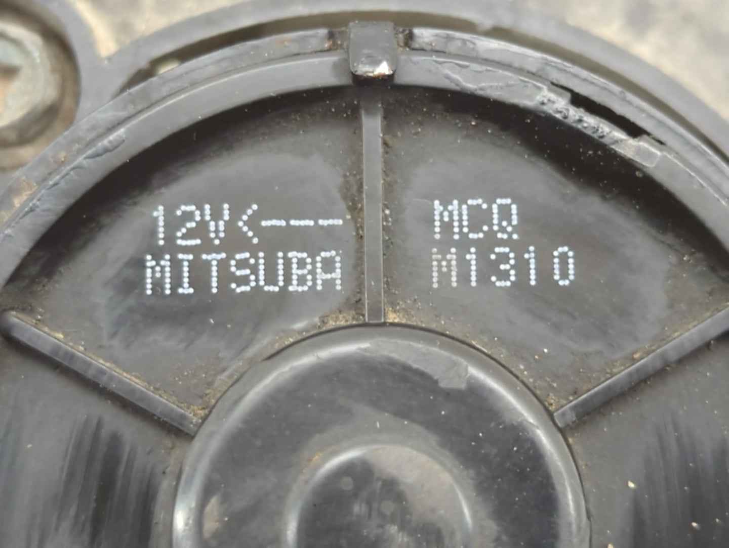 Subaru Forester Left Radiator Fan Motor Assembly Cream - Oemusedautoparts1.com