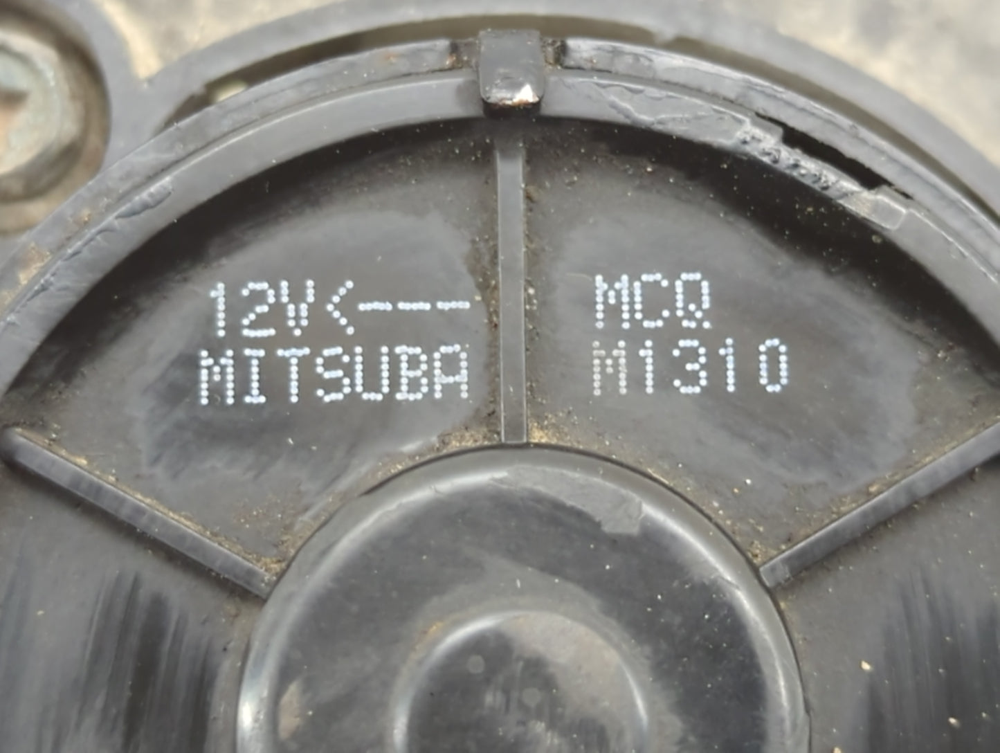 Subaru Forester Left Radiator Fan Motor Assembly Cream - Oemusedautoparts1.com