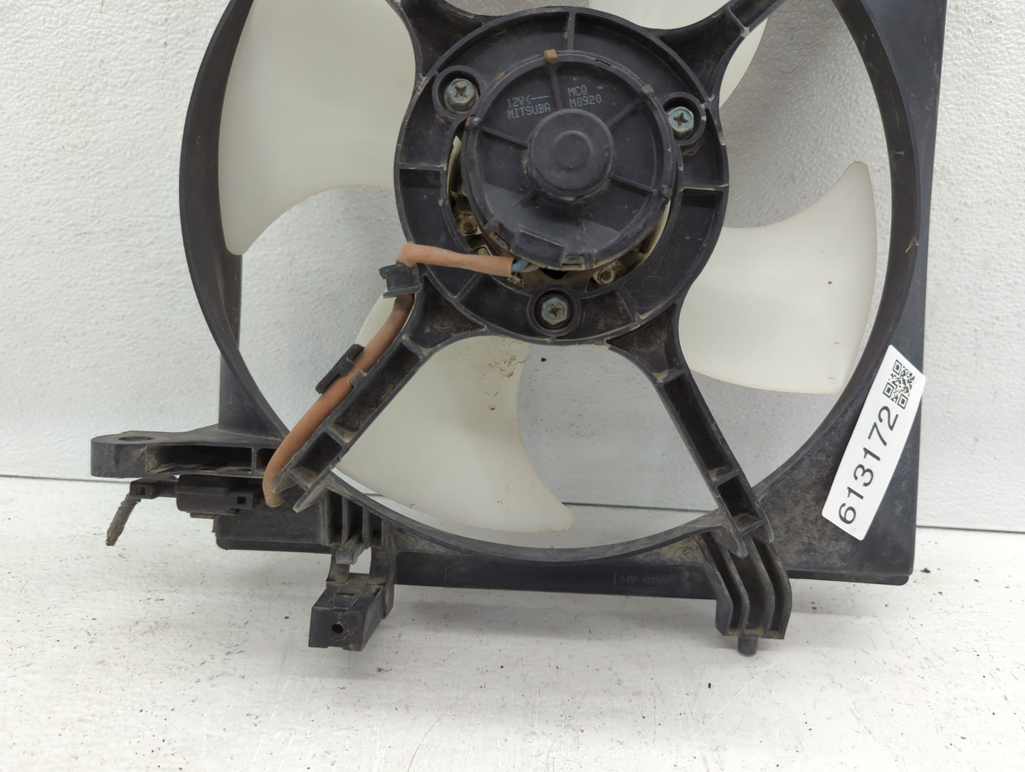 Subaru Forester Left Radiator Fan Motor Assembly - Oemusedautoparts1.com