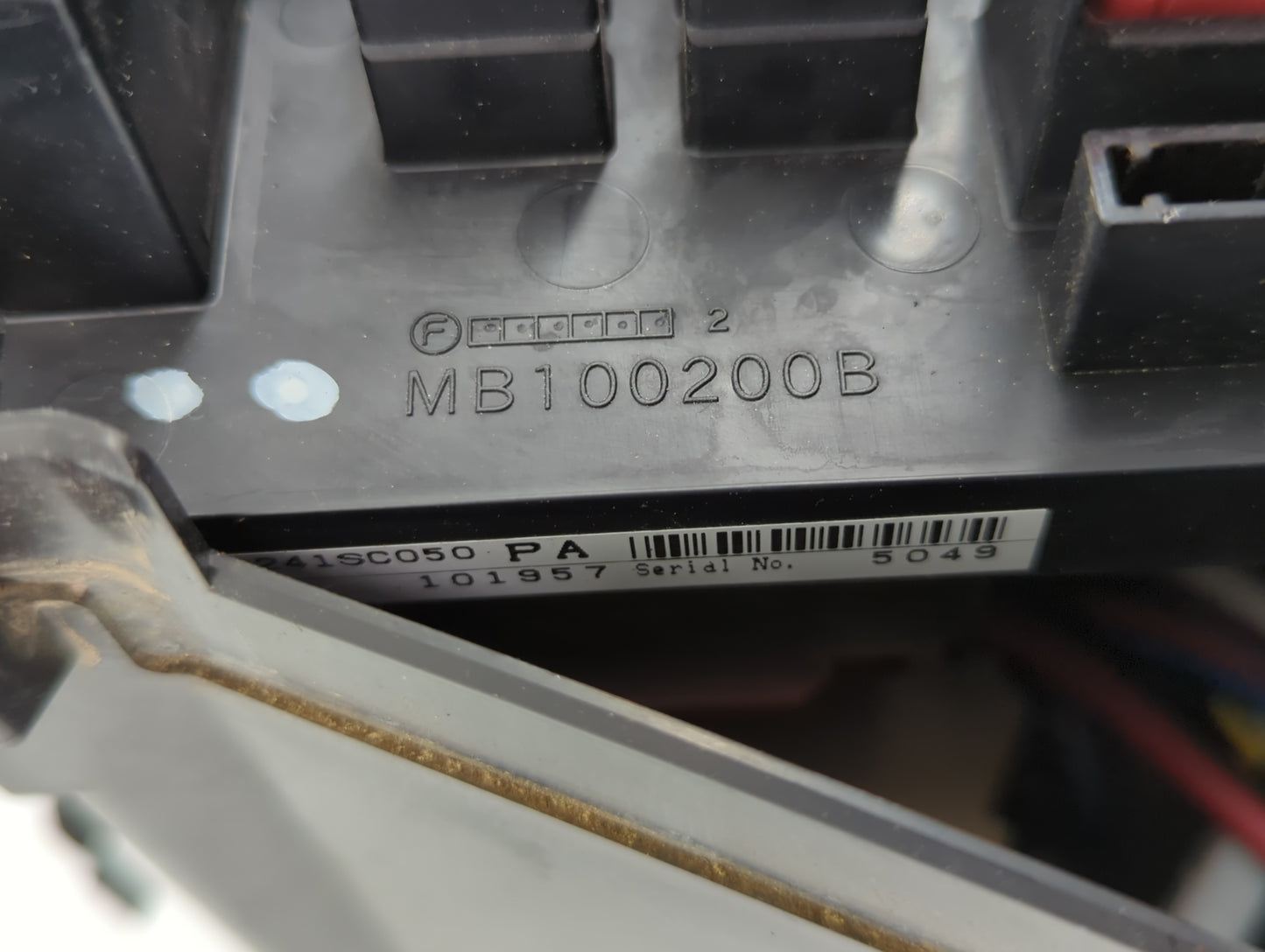 2010-2013 Subaru Forester Fusebox Fuse Box Panel Relay Module P/N:MB100200B Fits Fits 2010 2011 2012 2013 OEM Used Auto Part