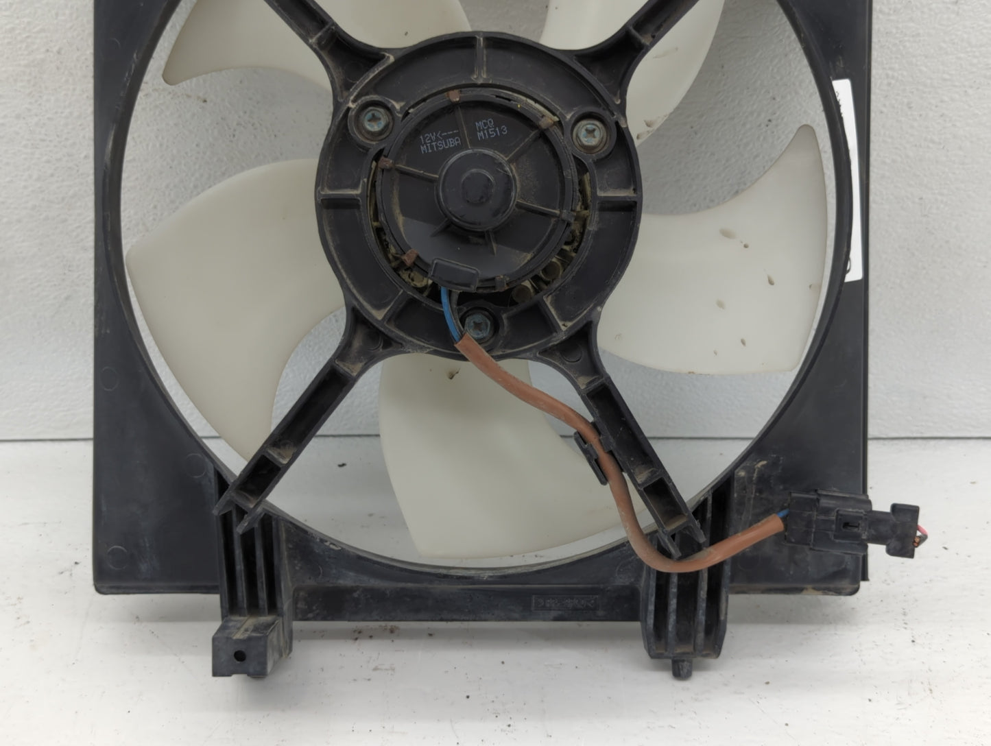 Subaru Forester Left Radiator Fan Motor Assembly - Oemusedautoparts1.com