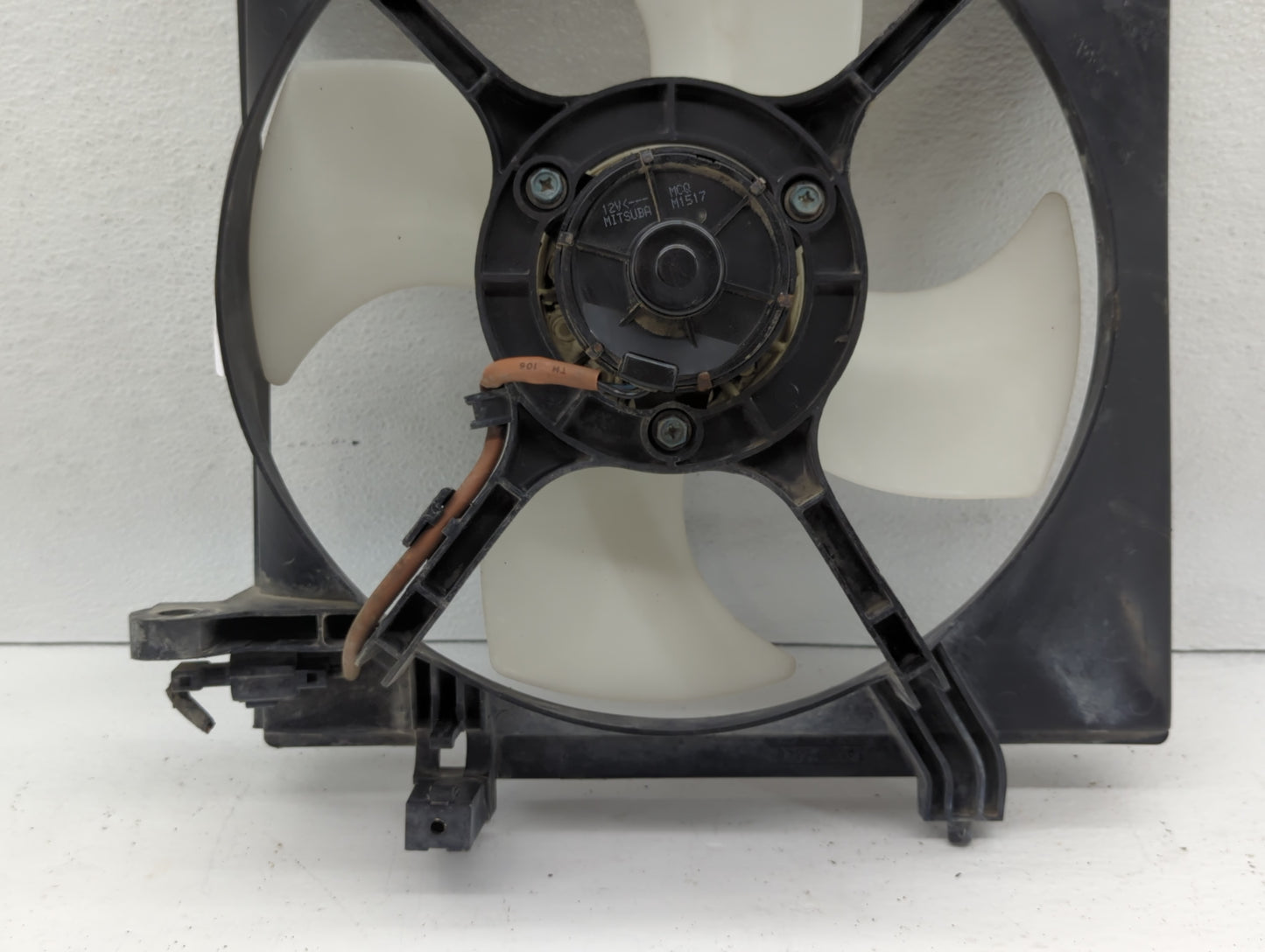 Subaru Forester Left Radiator Fan Motor Assembly - Oemusedautoparts1.com