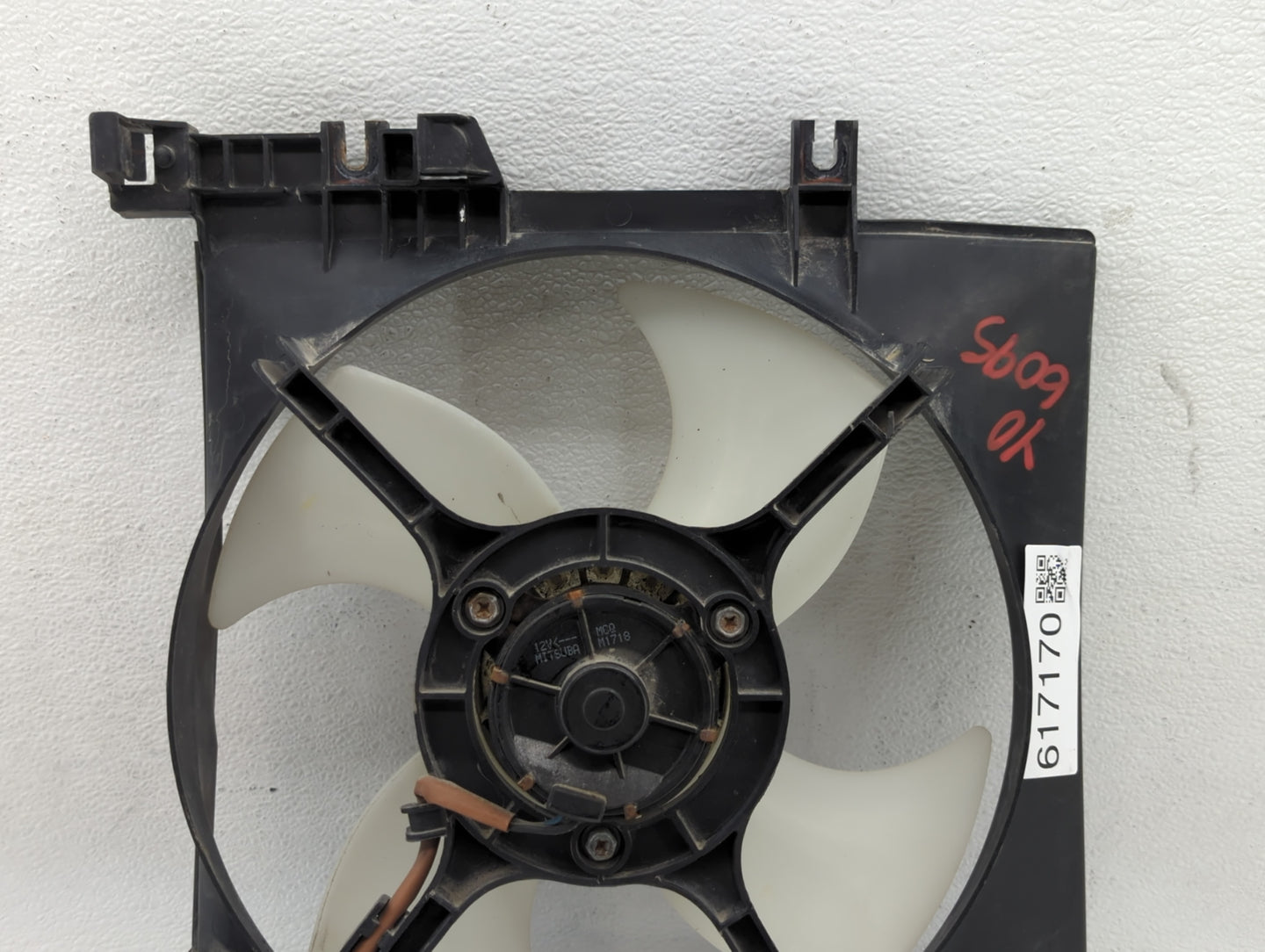 Subaru Forester Left Radiator Fan Motor Assembly - Oemusedautoparts1.com