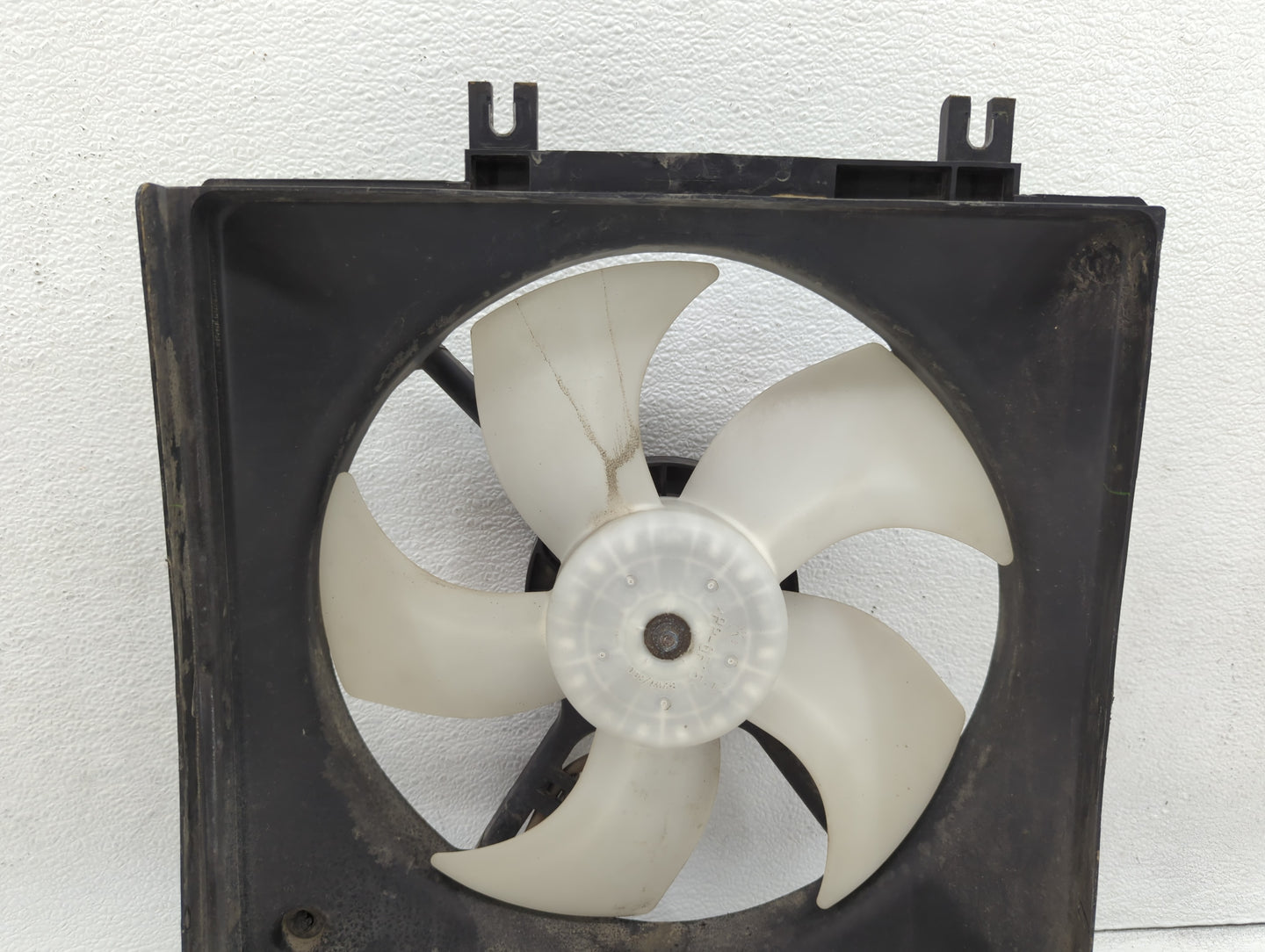 Subaru Forester Left Radiator Fan Motor Assembly Black - Oemusedautoparts1.com