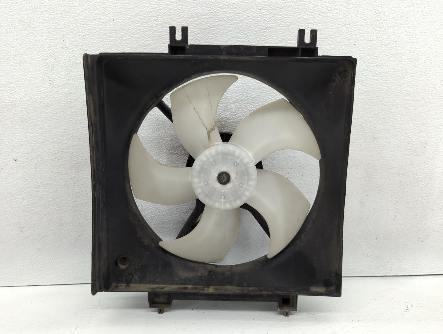 Subaru Forester Left Radiator Fan Motor Assembly Black - Oemusedautoparts1.com