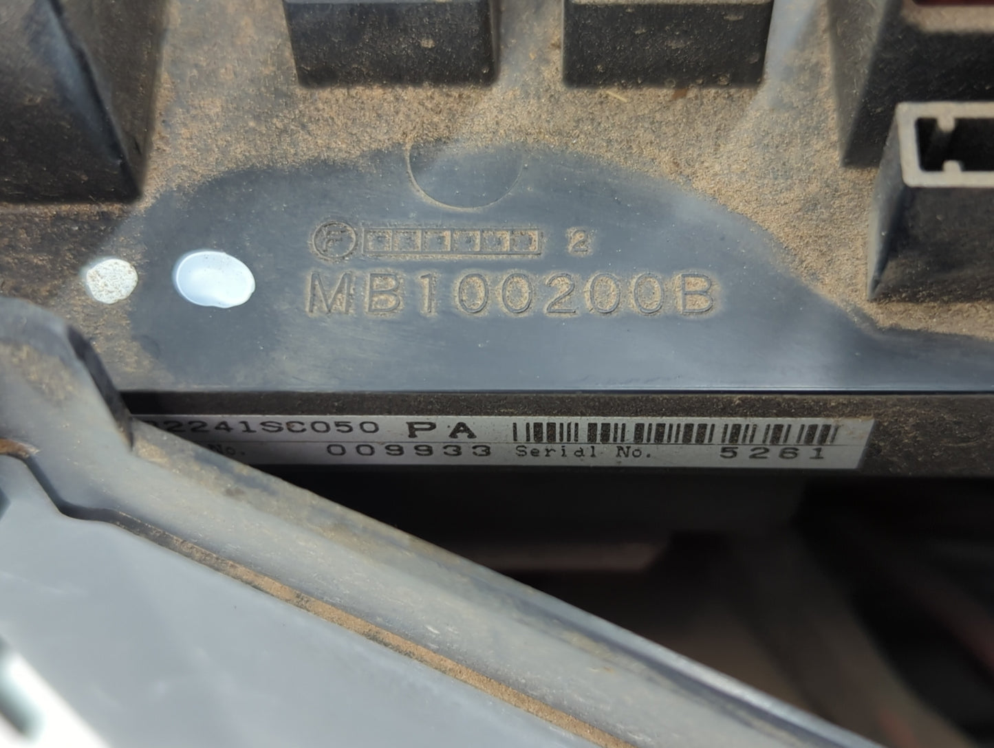 2010-2013 Subaru Forester Fusebox Fuse Box Panel Relay Module P/N:MB100200B Fits Fits 2010 2011 2012 2013 OEM Used Auto Part