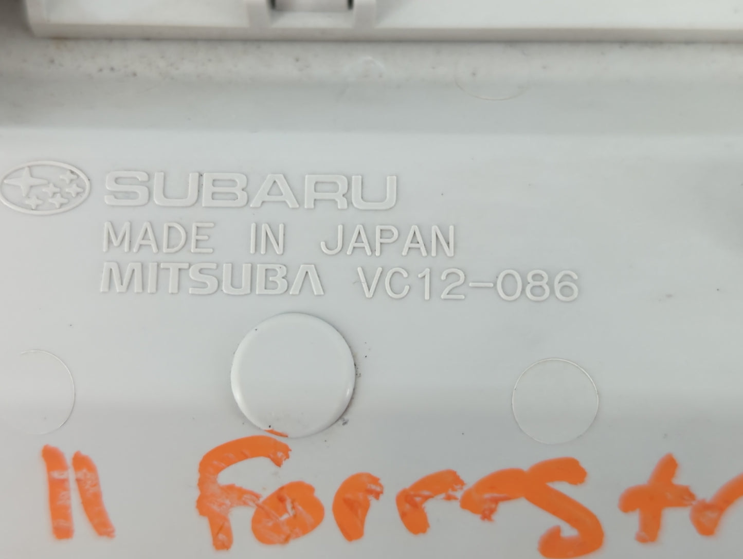 2011 Subaru Forester Overhead Roof Console - Oemusedautoparts1.com