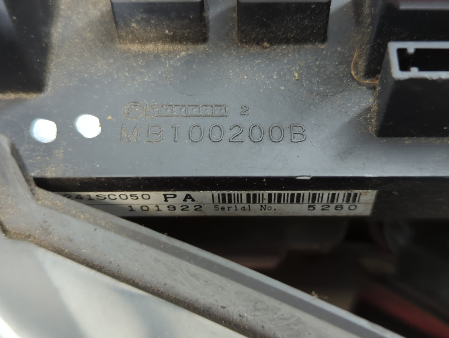 2010-2013 Subaru Forester Fusebox Fuse Box Panel Relay Module P/N:MB100200B Fits Fits 2010 2011 2012 2013 OEM Used Auto Part