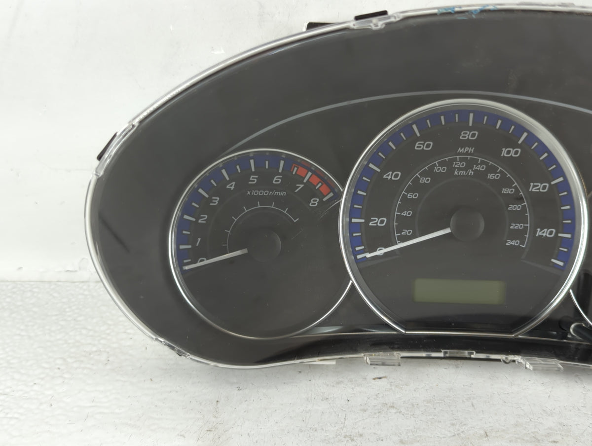 2011 Subaru Forester Instrument Cluster Speedometer Gauges P/N:85003SC310 Miles: Fits OEM Used Auto Parts - Oemusedautoparts