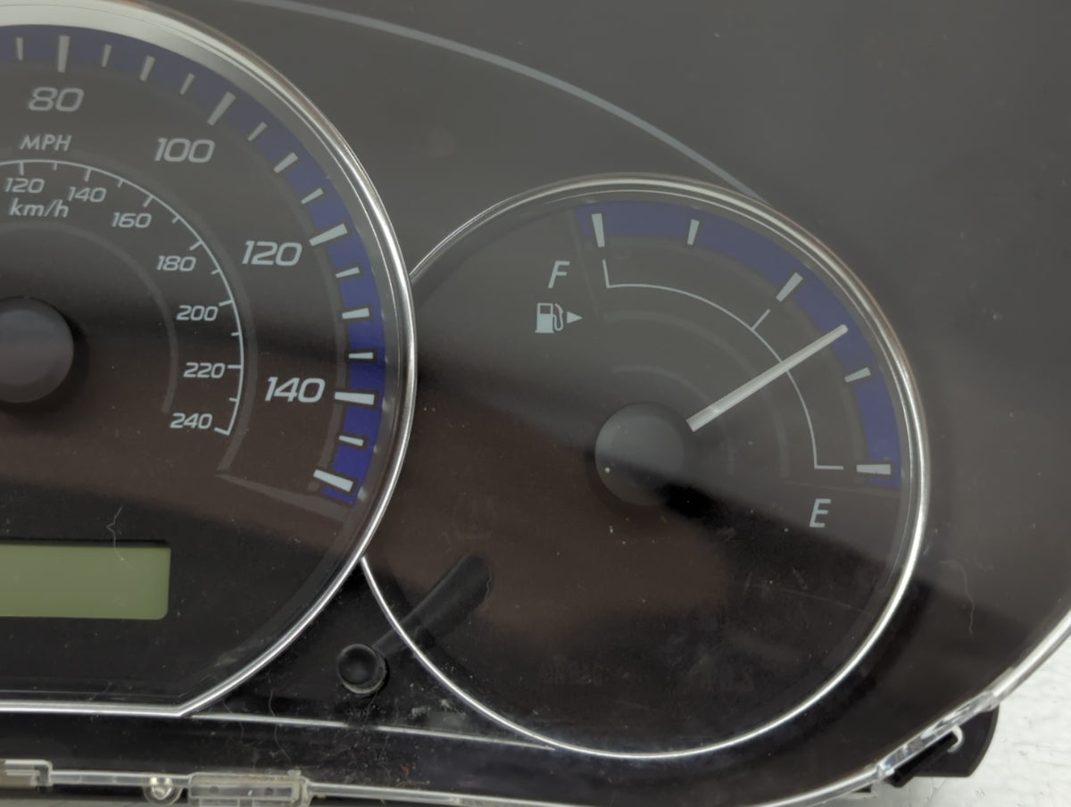 2011 Subaru Forester Instrument Cluster Speedometer Gauges P/N:85003SC310 Miles: Fits OEM Used Auto Parts - Oemusedautoparts