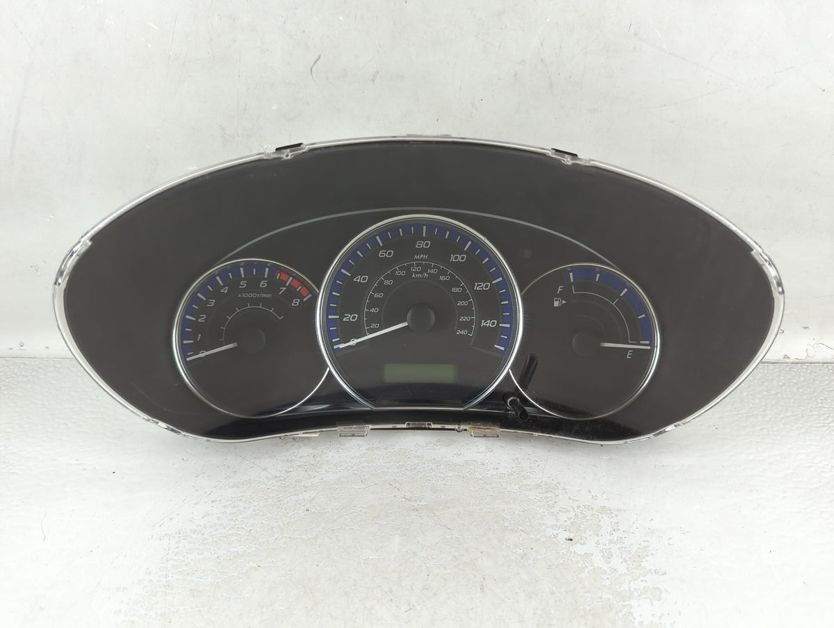 2011 Subaru Forester Instrument Cluster Speedometer Gauges P/N:85003SC310 Miles: Fits OEM Used Auto Parts - Oemusedautoparts