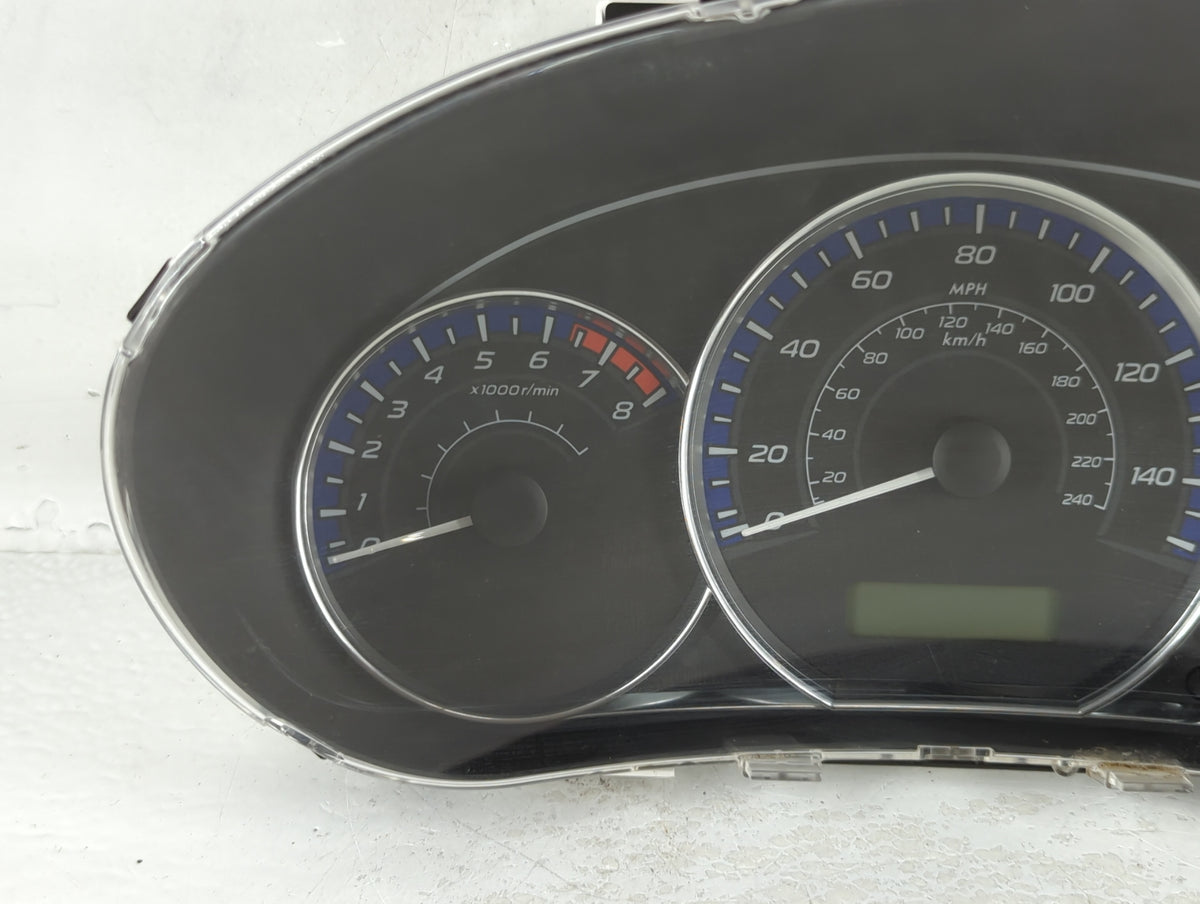 2011 Subaru Forester Instrument Cluster Speedometer Gauges P/N:85003SC310 Miles: Fits OEM Used Auto Parts - Oemusedautoparts
