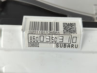 2011 Subaru Forester Instrument Cluster Speedometer Gauges P/N:85003SC310 Miles: Fits OEM Used Auto Parts - Oemusedautoparts