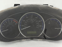 2011 Subaru Forester Instrument Cluster Speedometer Gauges P/N:8503SC310 Fits OEM Used Auto Parts - Oemusedautoparts1.com