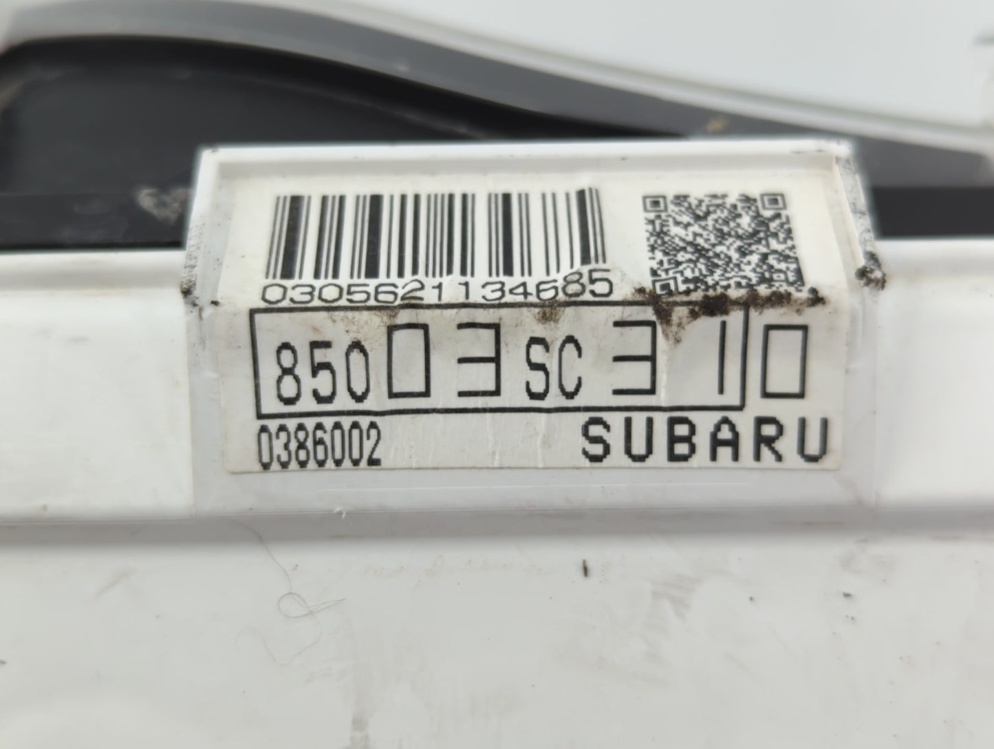 2011 Subaru Forester Instrument Cluster Speedometer Gauges P/N:8503SC310 Fits OEM Used Auto Parts - Oemusedautoparts1.com