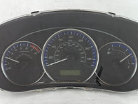 2011 Subaru Forester Instrument Cluster Speedometer Gauges P/N:1106811134688 0386002, 85003SC310 Fits OEM Used Auto Parts - 