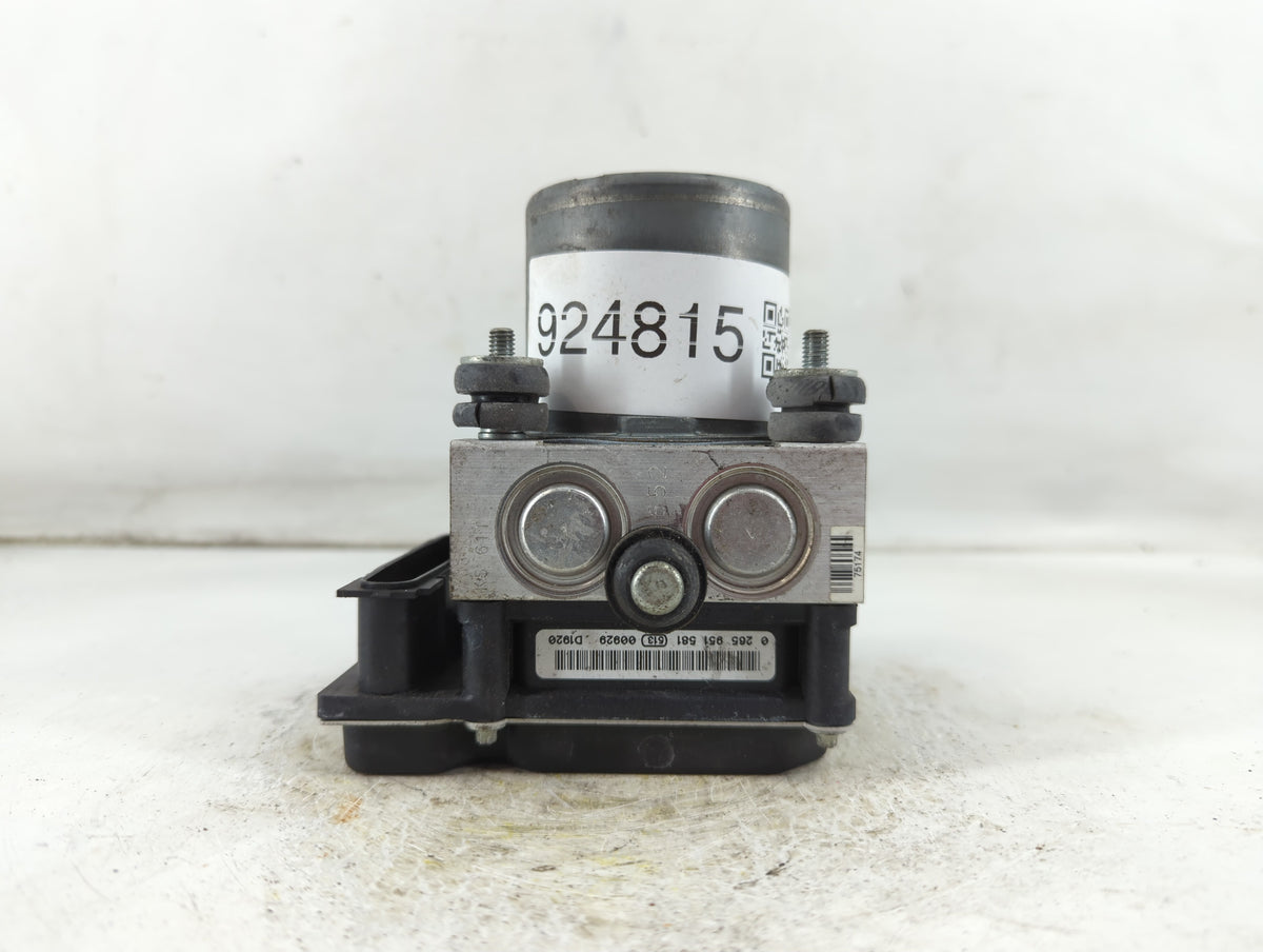 2011 Subaru Forester Anti-Lock Brake ABS Pump Module Actuator OEM P/N:0 265 251 507 27536SC070 Fits OEM Used Auto Parts - Oe