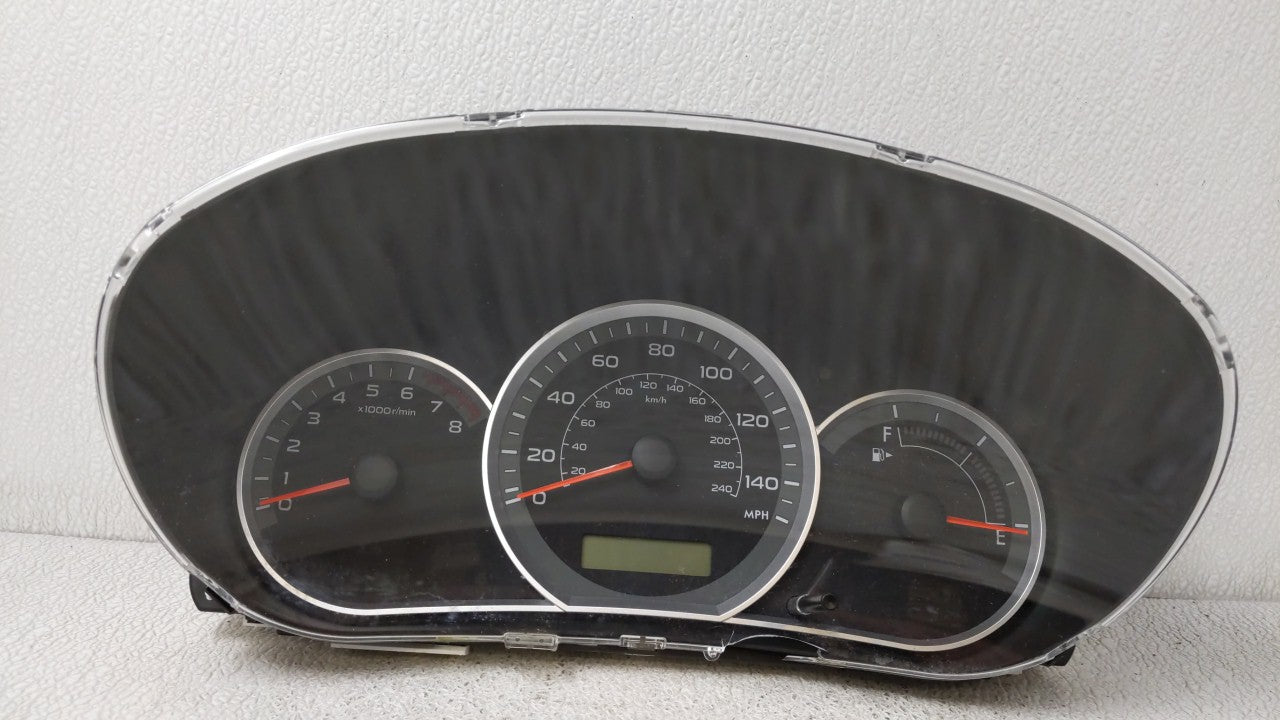 2010-2011 Subaru Impreza Instrument Cluster Speedometer Gauges P/N:85003FG750 Fits Fits 2010 2011 OEM Used Auto Parts - Oemu