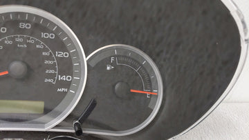 2010-2011 Subaru Impreza Instrument Cluster Speedometer Gauges P/N:85003FG750 Fits Fits 2010 2011 OEM Used Auto Parts