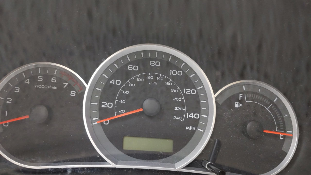 2010-2011 Subaru Impreza Instrument Cluster Speedometer Gauges P/N:85003FG750 Fits Fits 2010 2011 OEM Used Auto Parts - Oemu