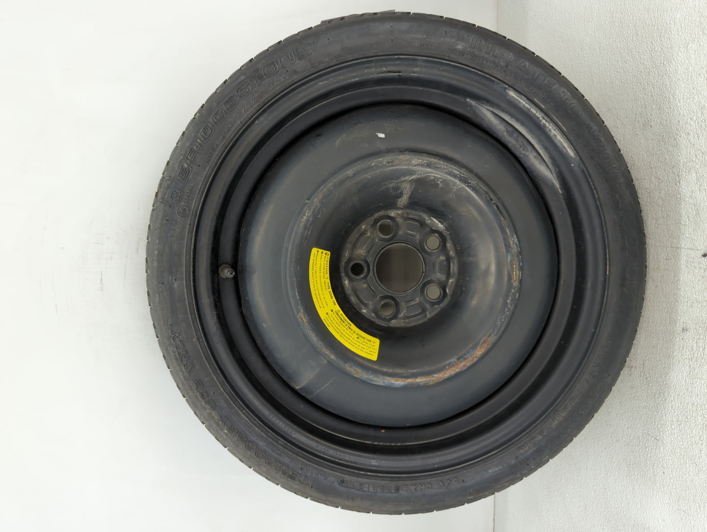 2008-2014 Subaru Impreza Spare Donut Tire Wheel Rim Oem - Oemusedautoparts1.com