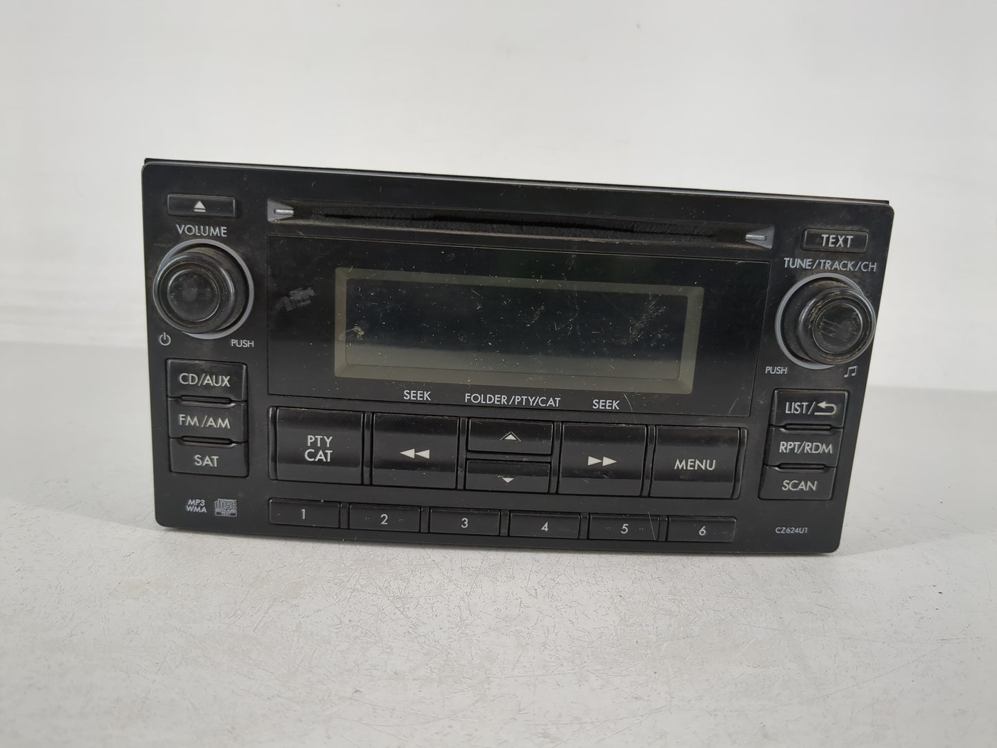 2011-2014 Subaru Impreza Radio AM FM Cd Player Receiver Replacement P/N:86201FG620 Fits Fits 2011 2012 2013 2014 OEM Used Au
