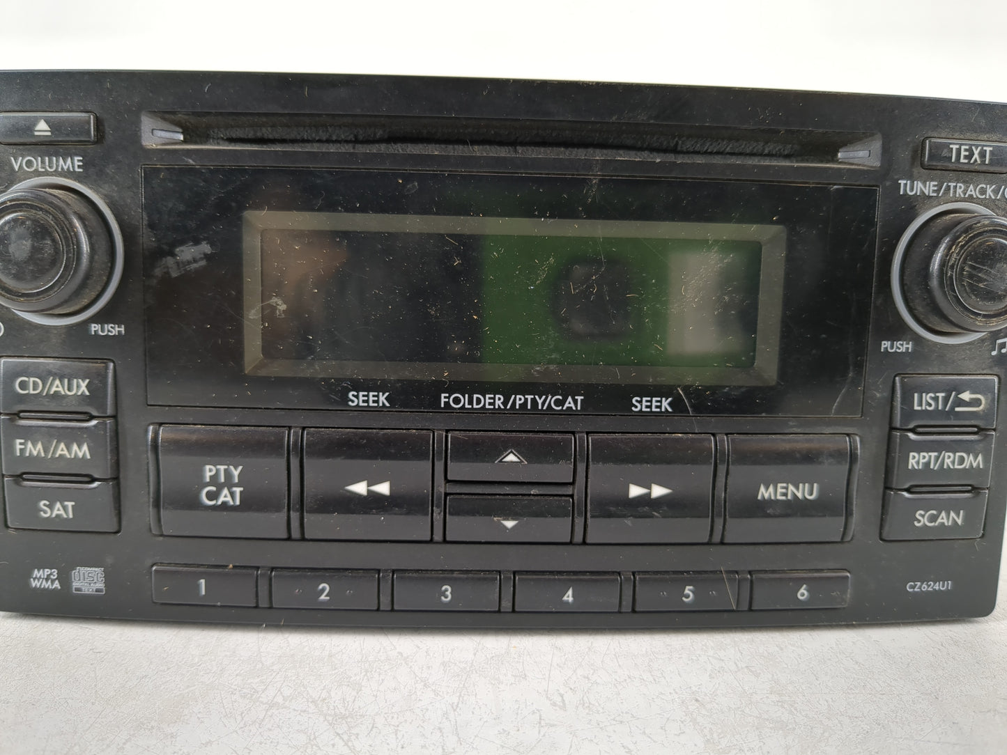 2011-2014 Subaru Impreza Radio AM FM Cd Player Receiver Replacement P/N:86201FG620 Fits Fits 2011 2012 2013 2014 OEM Used Au
