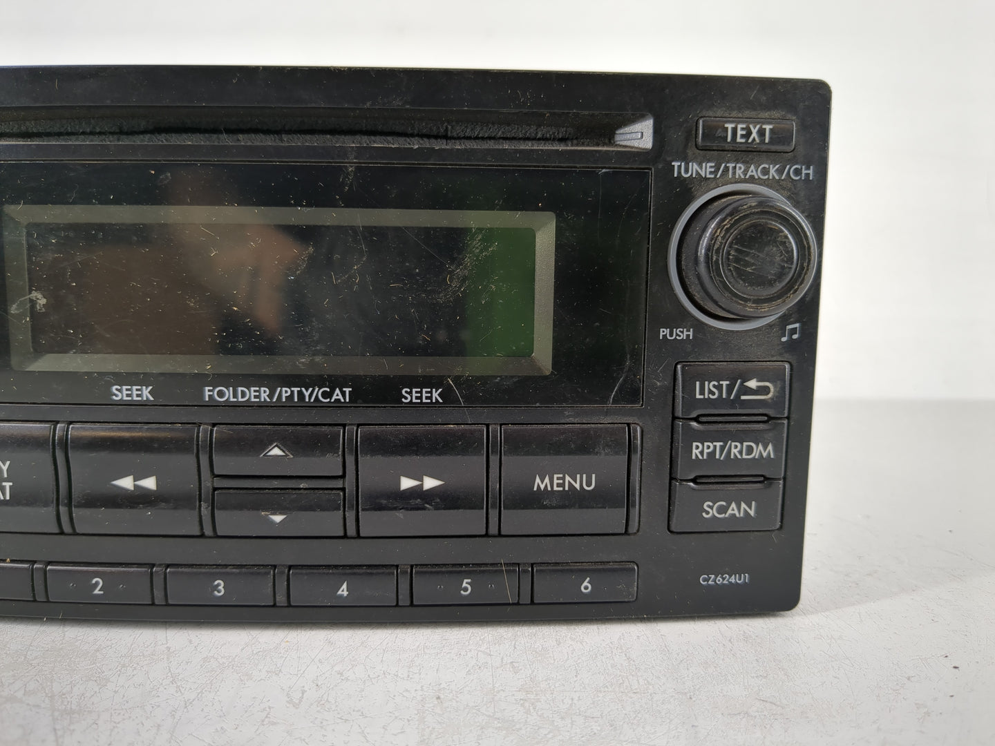 2011-2014 Subaru Impreza Radio AM FM Cd Player Receiver Replacement P/N:86201FG620 Fits Fits 2011 2012 2013 2014 OEM Used Au