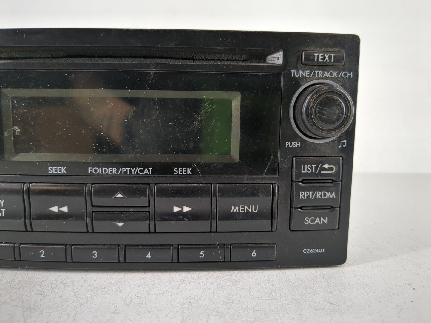 2011-2014 Subaru Impreza Radio AM FM Cd Player Receiver Replacement P/N:86201FG620 Fits Fits 2011 2012 2013 2014 OEM Used Au