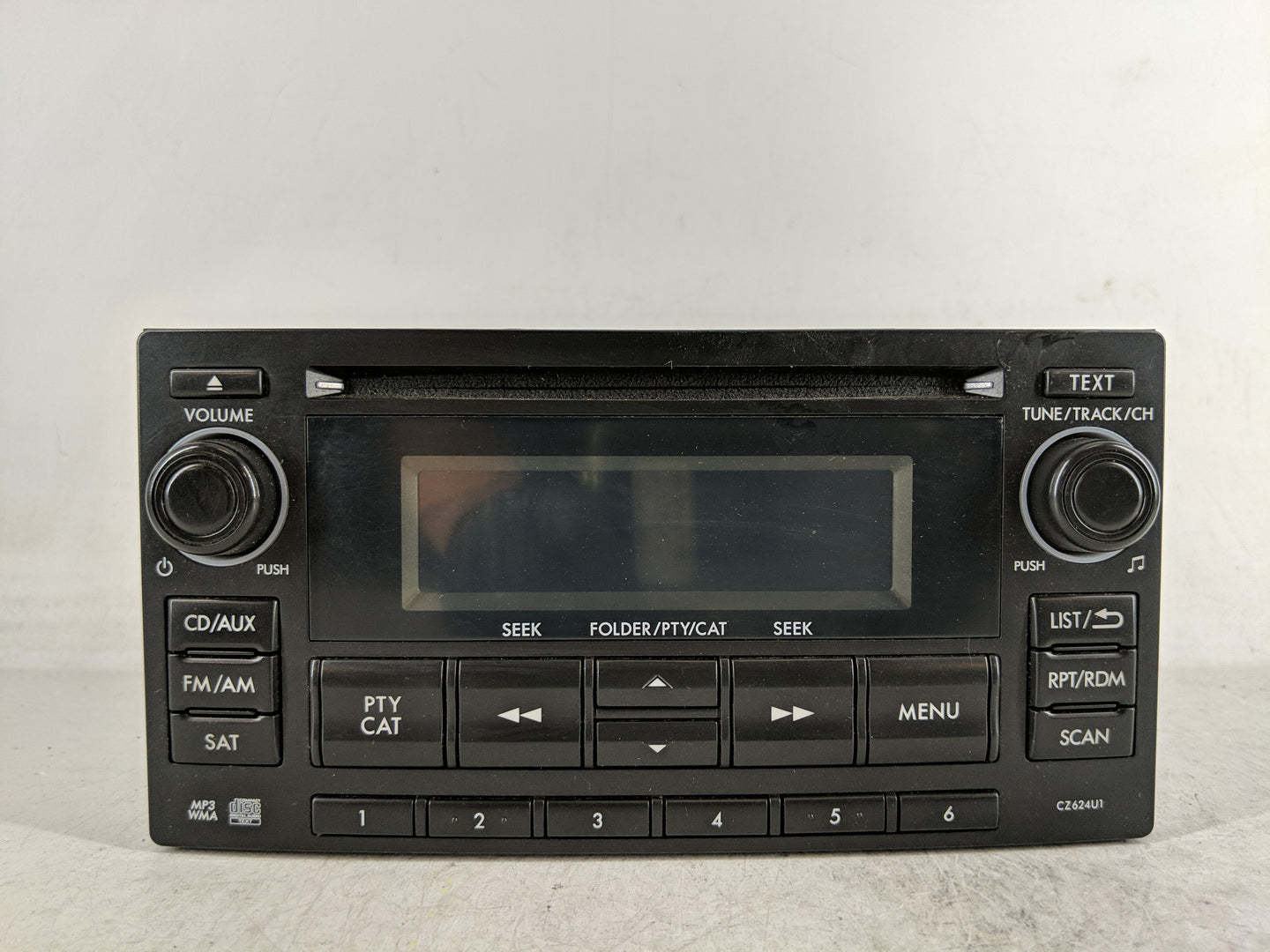 2011-2014 Subaru Impreza Radio AM FM Cd Player Receiver Replacement P/N:86201FG620 Fits Fits 2011 2012 2013 2014 OEM Used Au