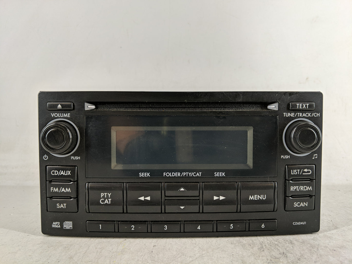 2011-2014 Subaru Impreza Radio AM FM Cd Player Receiver Replacement P/N:86201FG620 Fits Fits 2011 2012 2013 2014 OEM Used Au
