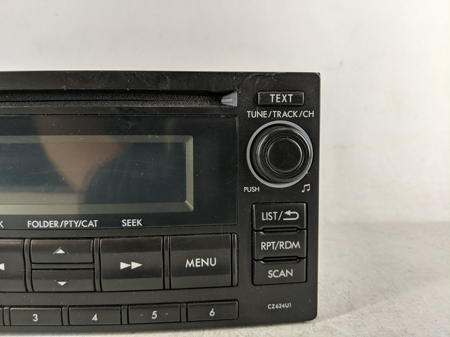 2011-2014 Subaru Impreza Radio AM FM Cd Player Receiver Replacement P/N:86201FG620 Fits Fits 2011 2012 2013 2014 OEM Used Au