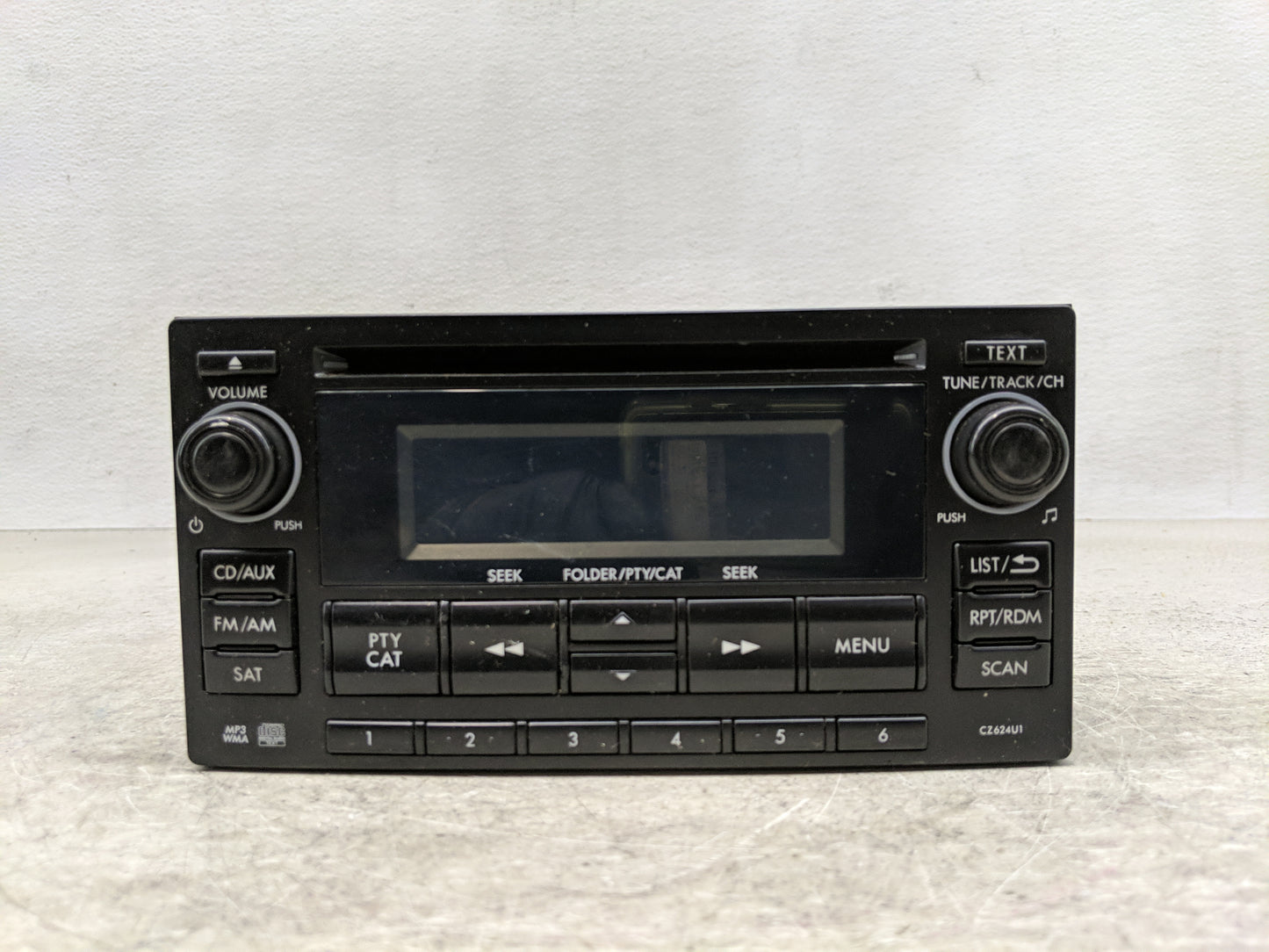 2011-2014 Subaru Impreza Radio AM FM Cd Player Receiver Replacement P/N:86201FG620 Fits Fits 2011 2012 2013 2014 OEM Used Au