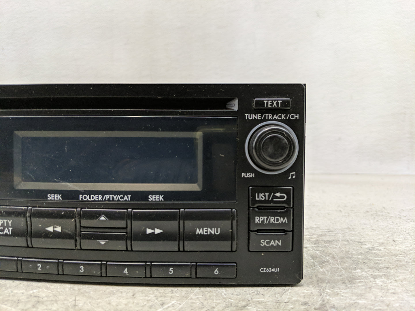 2011-2014 Subaru Impreza Radio AM FM Cd Player Receiver Replacement P/N:86201FG620 Fits Fits 2011 2012 2013 2014 OEM Used Au