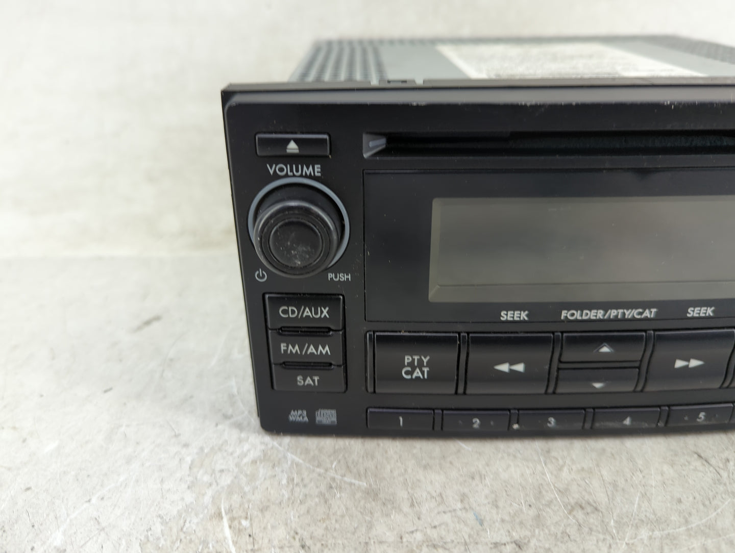 2008-2011 Subaru Impreza Radio AM FM Cd Player Receiver Replacement P/N:86201FG620 Fits Fits 2008 2009 2010 2011 OEM Used Au
