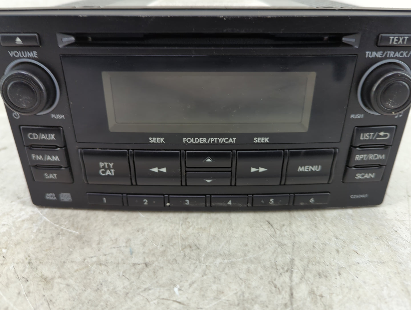 2008-2011 Subaru Impreza Radio AM FM Cd Player Receiver Replacement P/N:86201FG620 Fits Fits 2008 2009 2010 2011 OEM Used Au