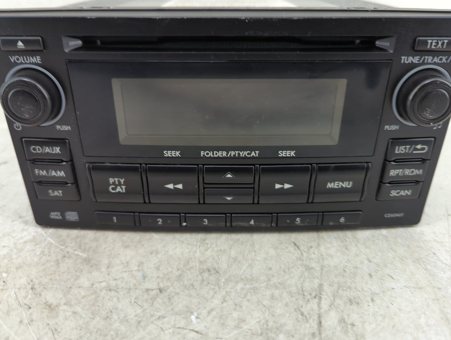 2008-2011 Subaru Impreza Radio AM FM Cd Player Receiver Replacement P/N:86201FG620 Fits Fits 2008 2009 2010 2011 OEM Used Au