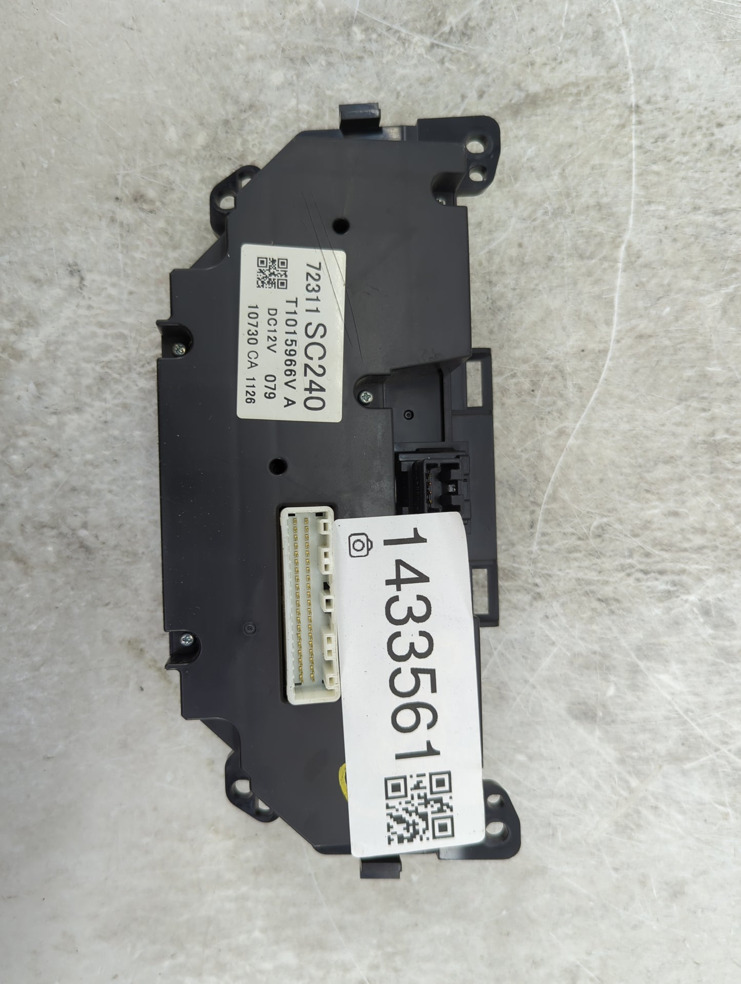 2011-2014 Subaru Impreza Climate Control Module Temperature AC/Heater Replacement P/N:72311SC240 T101596GV A Fits OEM Used A