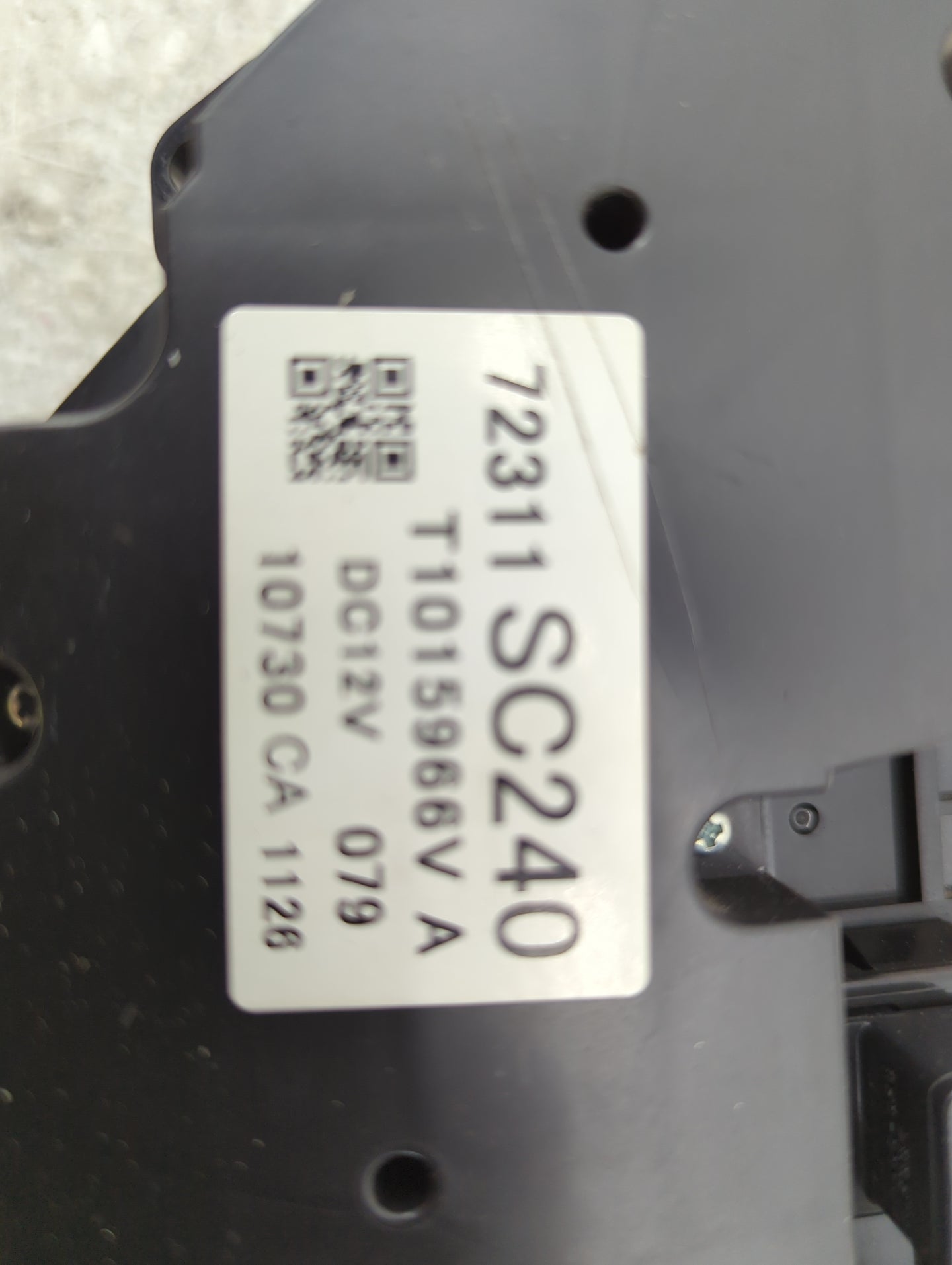 2011-2014 Subaru Impreza Climate Control Module Temperature AC/Heater Replacement P/N:72311SC240 T101596GV A Fits OEM Used A