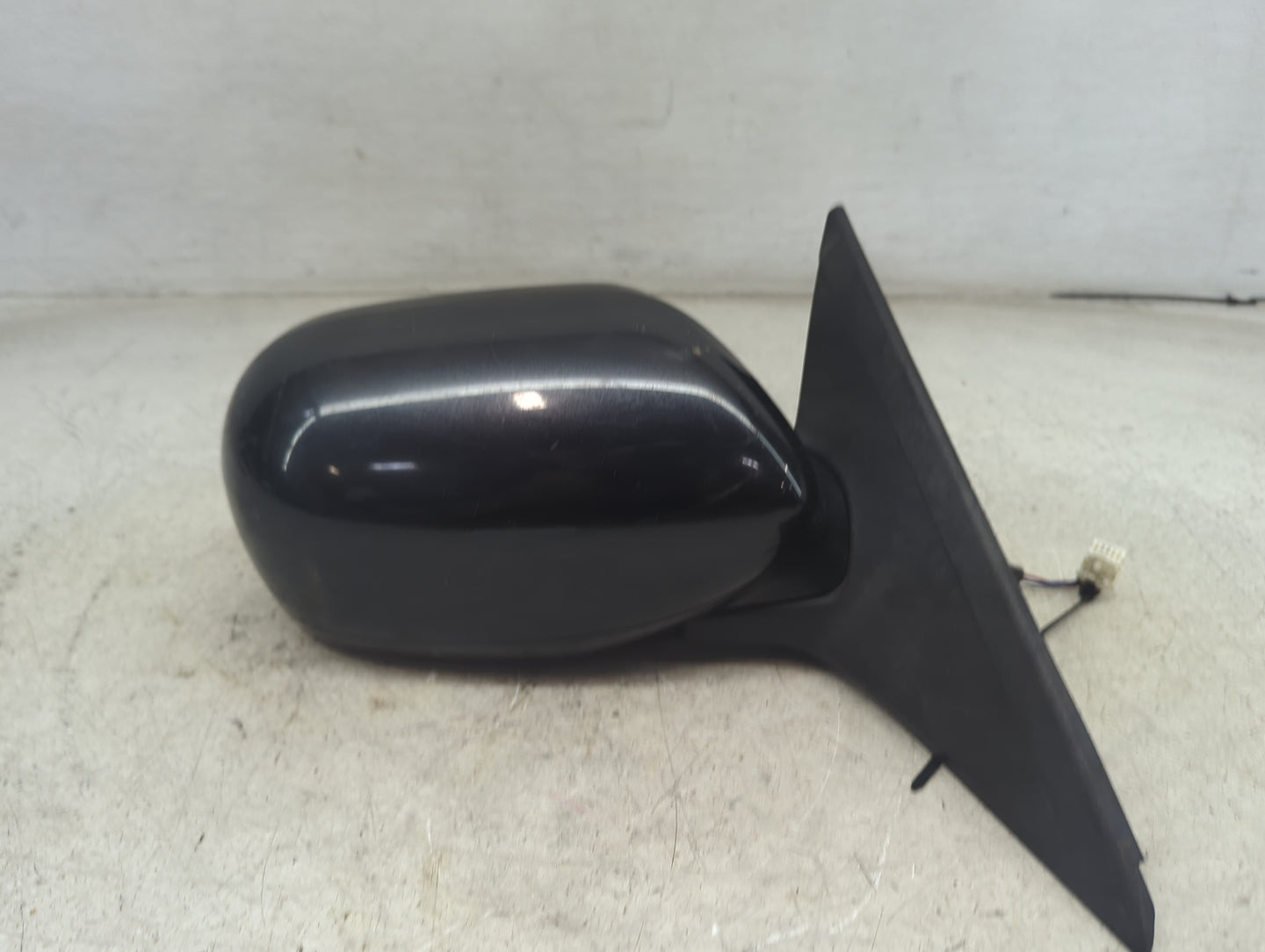 2011 Subaru Impreza Passenger Right Side View Manual Door Mirror Black - Oemusedautoparts1.com